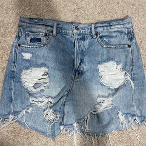 American eagle denim shorts